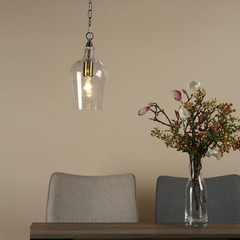 Nida Pendant Light Antique Brass Finish NID0175