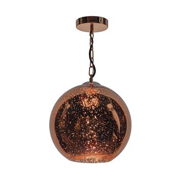 Speckle Electro Plated Copper Single Pendant Light SPE0164