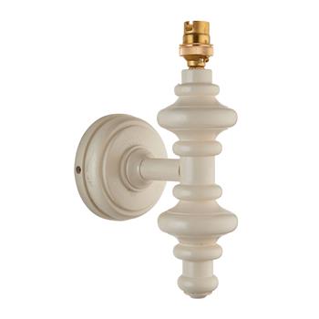 Carnaby Satin Handcrafted Turned Spindle Wooden Wall Light
