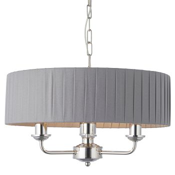 Highclere 3 Light Shade Pendants