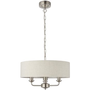 Highclere 3 Light Shade Pendants