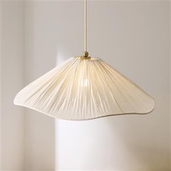 Isabella Grand Brushed Aged Brass Pendant 124380
