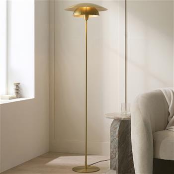 Lyon Double-Layered Shade Floor Lamp