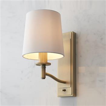 Ortona Antique Brass Wall Light 70246