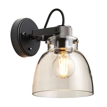 Urban Black And Smoked Grey Wall Light 107011
