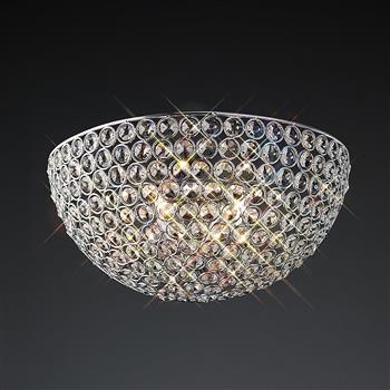 Ava Crystal Double Wall Light