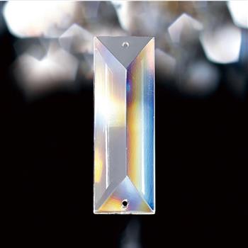 Clear Rectangular Long Crystal Only C70092