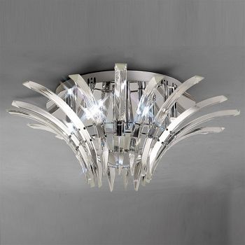 Sinclair Crystal Ceiling Light IL50442