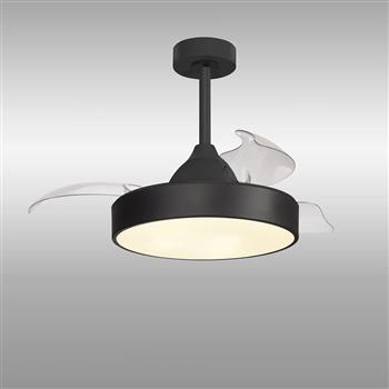 Alaska LED Mini Ceiling Fan With Retractable Blades