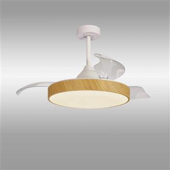 Alaska LED Dimmable CCT Ceiling Fan Light 
