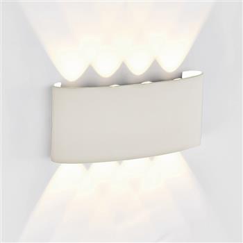 Arcs 8-light IP54 LED Wall Fitting