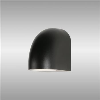 Baldy IP65 Single Curved Outdoor Wall Mounted Fitting