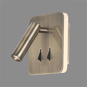 Cayman Square Dual LED Wall Light