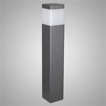 Chicago Square Large IP65 Garden Bollard Light M8109