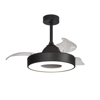 Coin LED Mini Reversible CCT Adjustable Fan Light 