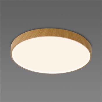 Cumbuco Large White Round LED CCT Flush Fitting