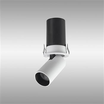 Garda Mini LED 7 Watt 660 Lumens 4000k White Recessed Retractable Downlight M9143