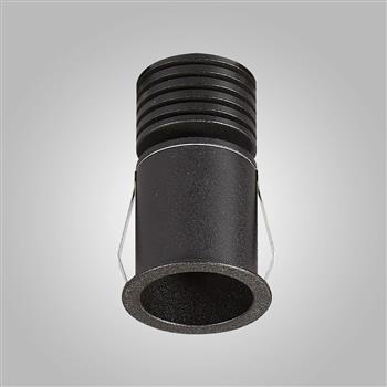 Guincho IP54 3 Watt LED 3000K Sand Textured Recessed Downlight