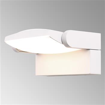 Hood LED 12 watt IP65 Outdoor Adjustable Head Wall Light