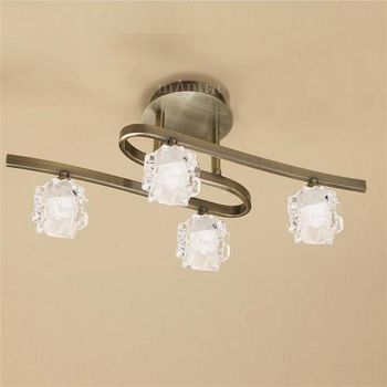 Ice Semi Flush Ceiling Light
