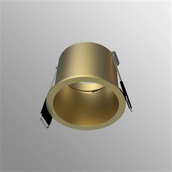 Malt Round Sleek Single Recessed Downlight 