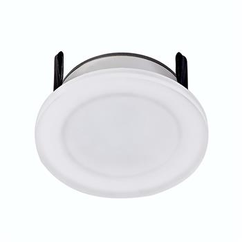 Metacrilato White Finish LED IP54 Downlight