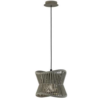 Polinesia Small IP44 Dark Beige Outdoor Pendant M7131
