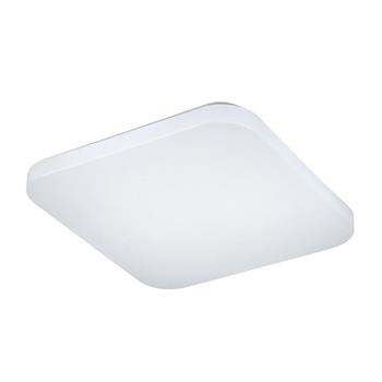 Quatro LED Small Square White Flush Ceiling Fitting