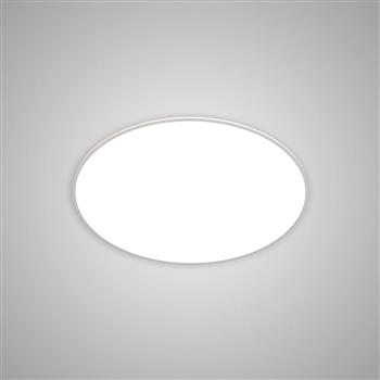 Slim White Medium LED Flush Fitting