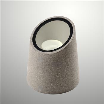 Taos IP65 Dark Grey Cement Outdoor Floor Light M7107