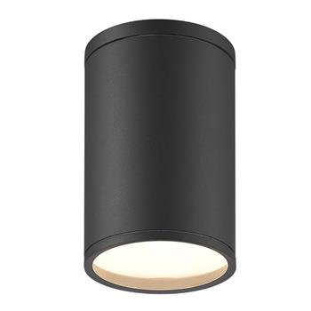 Volcano IP54 Graphite Flush-Mounted Down Light M7908