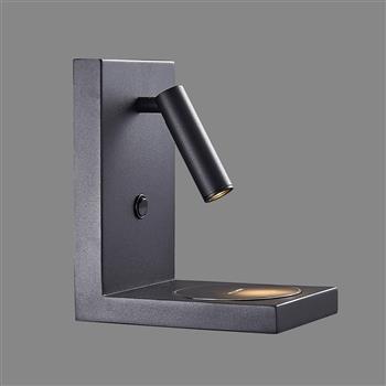 Zanzibar Phone Charger LED Wall Spotlight