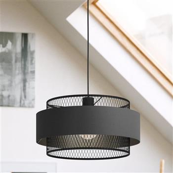 Bazely Black Pendant Light 43668