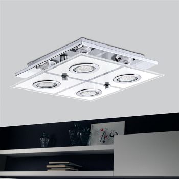 Cabo Square Four Light LED Ceiling Light 30931