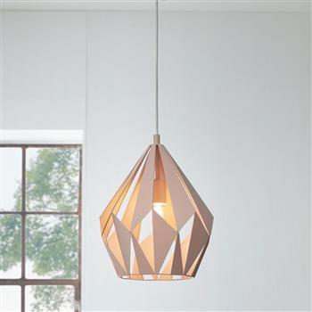 Carlton-P Geometric Pastel Ceiling Pendant 49024