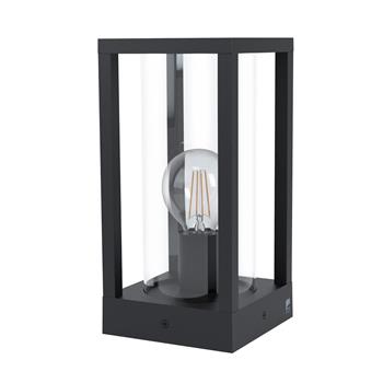 Cascinetta IP44 Black Steel Outdoor Box Post Light 98714