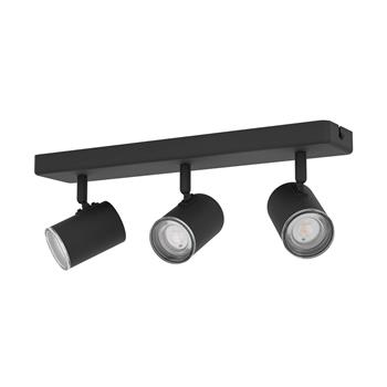 Consuma 1 IP44 White Rotating Bathroom Triple Ceiling Spotlight 