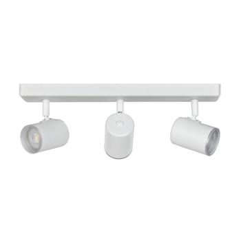Consuma 1 IP44 White Rotating Bathroom Triple Ceiling Spotlight 