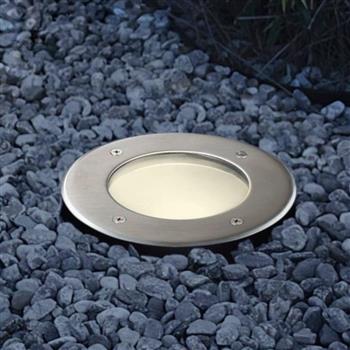 Lamedo Stainless Steel Outdoor Round Walk Over Recessed Light 93482