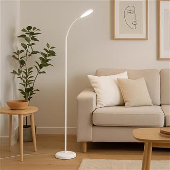 Lauro LED CCT Dimmable Adjustable Arm Floor Lamp