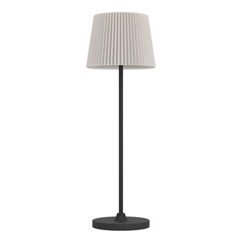 Leonero LED Pleated Shade CCT USB Table Lamp