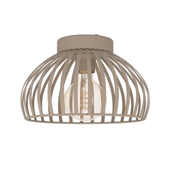 Mogano 3 Wire Framed Domed Semi-Flush Ceiling Light