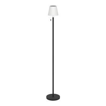 Montapalma-L LED IP54 Solar USB-C Black And White Rechargeable RGB Floor Lamp 75891