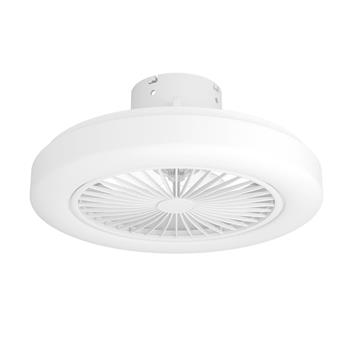 Ortona LED Matt White Tunable White Fan Light 35095