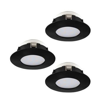 Pineda LED IP44 Rated Pack Of Three Spot Lights