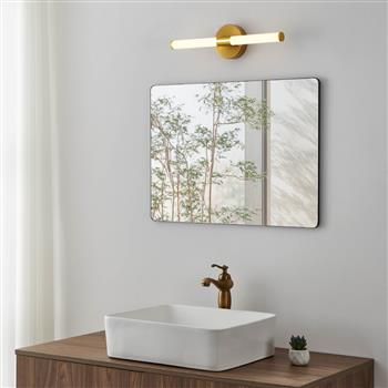 Ramola Small IP44 Steel Made And Plastic Bathroom Mirror Wall Light