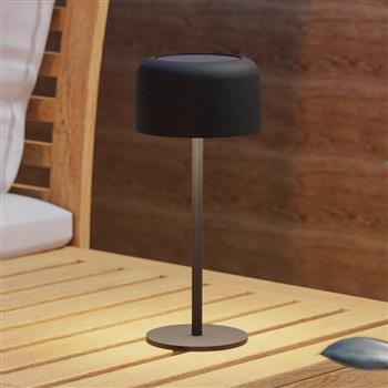 Roccanova LED IP44 USB-C Rechargeable Battery Solar Touch Table Lamp
