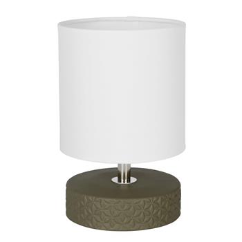 Romanoro Green And White Table Lamp 902647