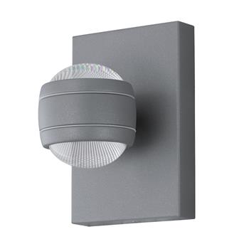 Sesimba Outdoor Silver LED Wall Light 94796