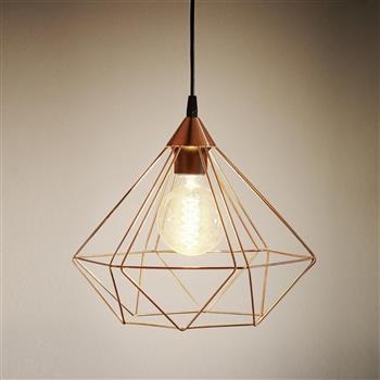 Tarbes Large Copper Wire Pendant Light 94194
